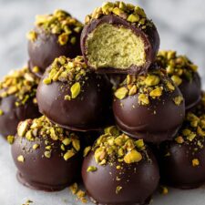 Dubai Chocolate Truffles with Pistachio and Kataifi Crunch Recipe