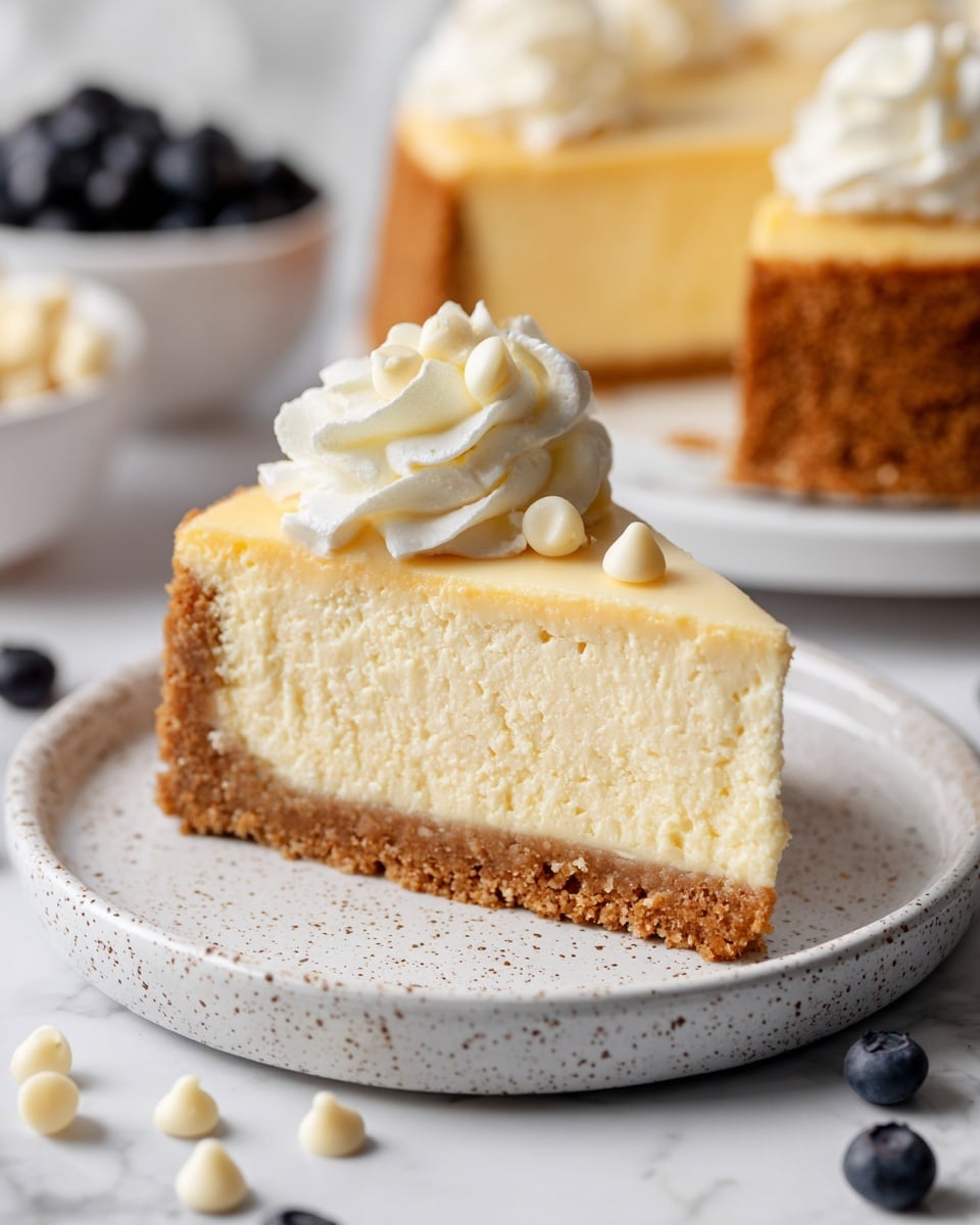 White Chocolate Pepita Cheesecake Recipe