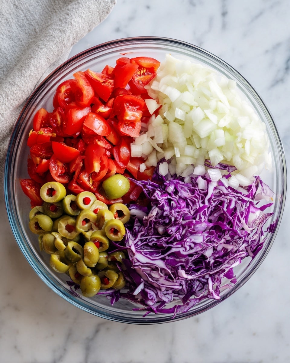 Amazing Purple Cabbage Salad Recipe - Recipe Image