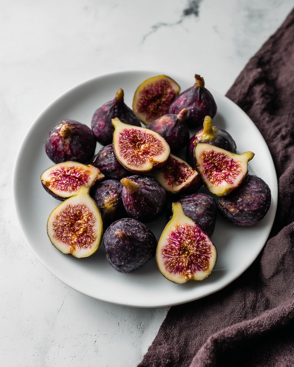 Easy Cheesecake with Fresh Figs Recipe - Recipe Image
