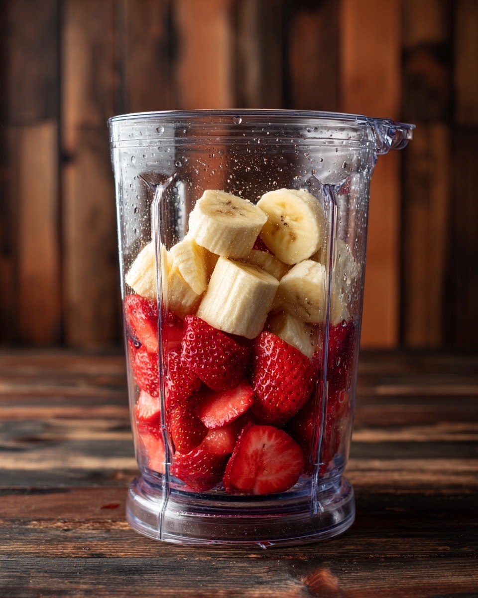 The Perfect Strawberry Banana Smoothie Recipe - Recipe Image