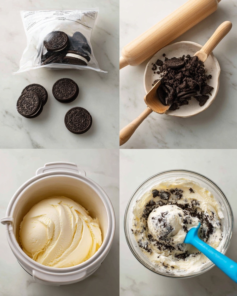 Cookies and Cream Ice Cream Recipe - Recipe Image