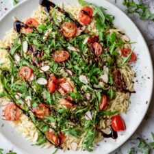 30-Minute Trader Joe’s Orzo Pasta Salad Recipe