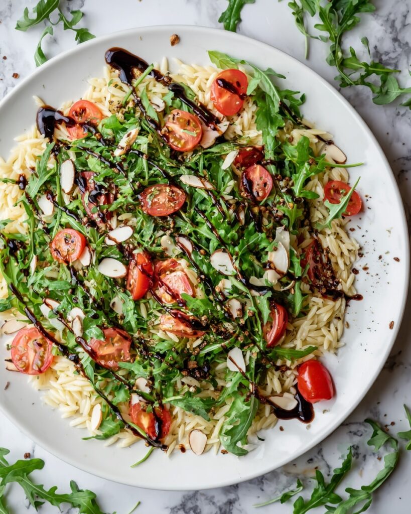 30-Minute Trader Joe’s Orzo Pasta Salad Recipe