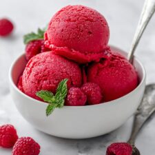Refreshing Raspberry Sorbet Recipe