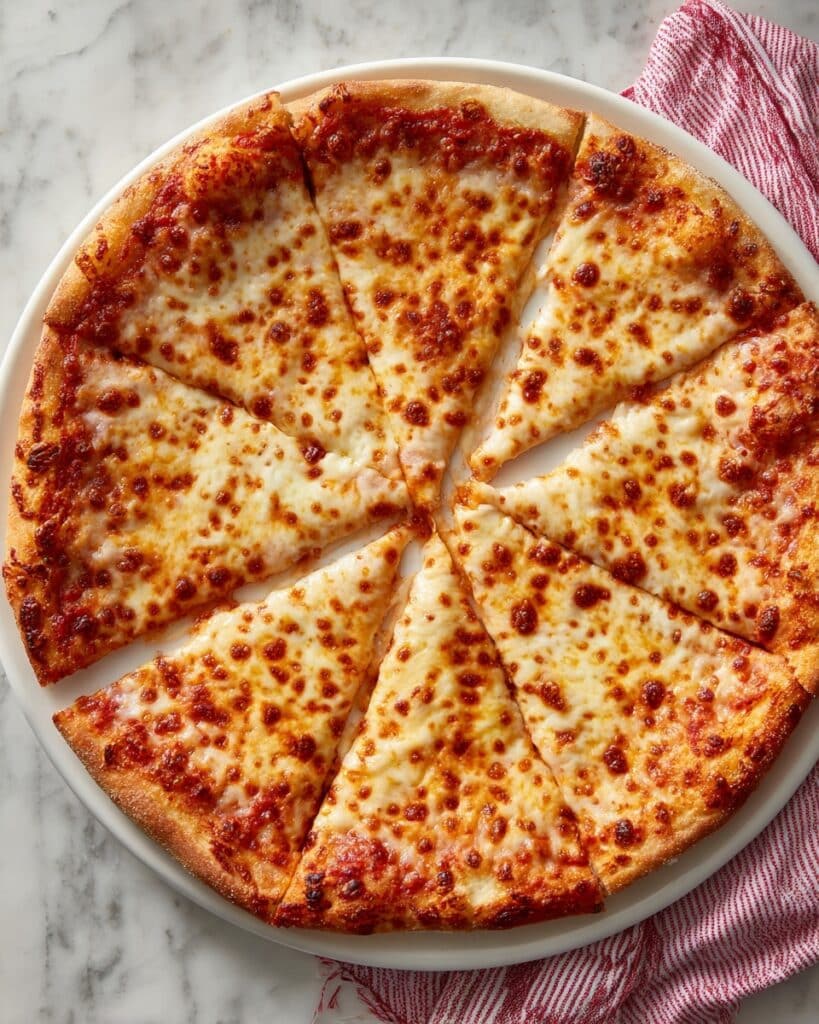 Homemade New York Style Pizza with Classic Tomato Sauce Recipe