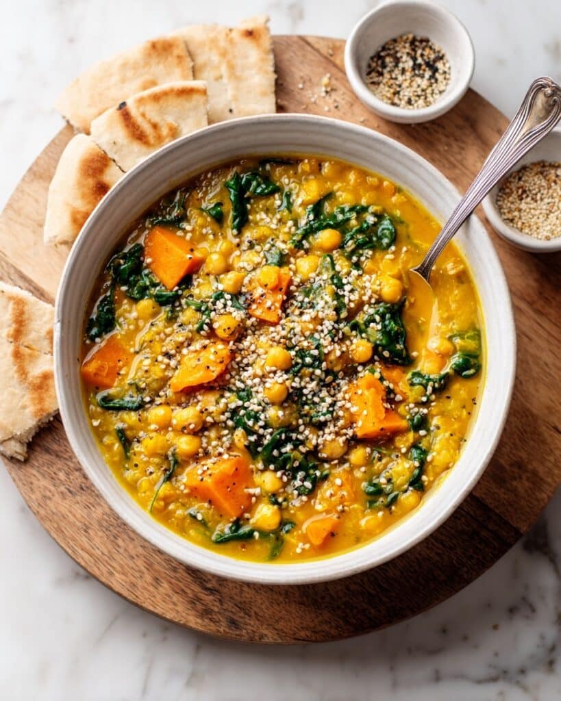 Anti-Inflammatory Chickpea Stew with Turmeric & Ginger Recipe