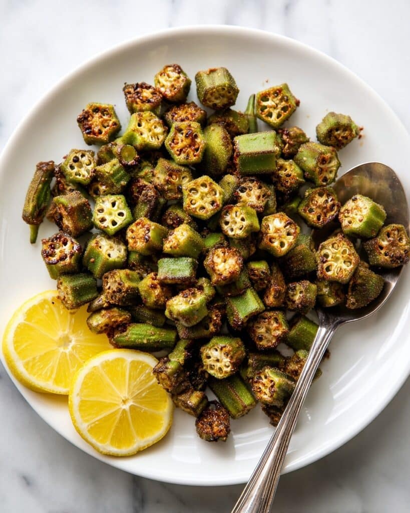 Oven Roasted Okra Recipe