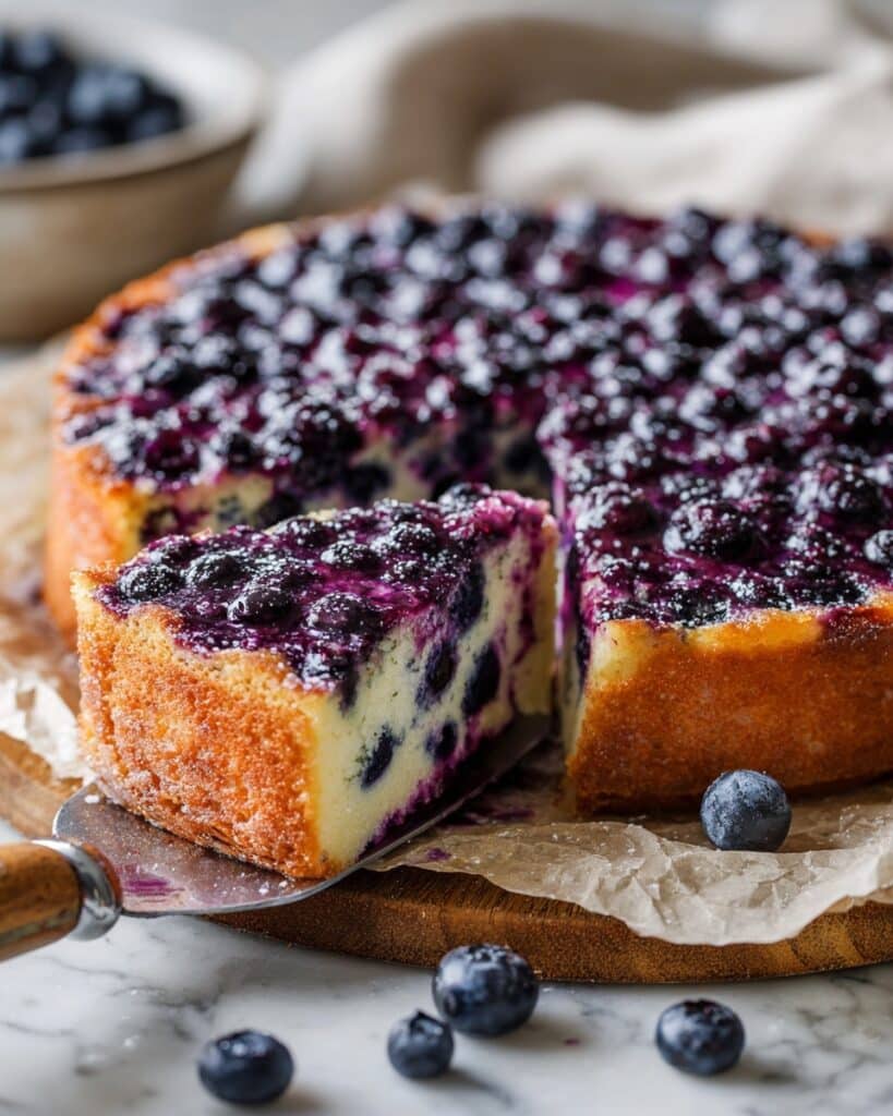 Easy Blueberry Cake Recipe