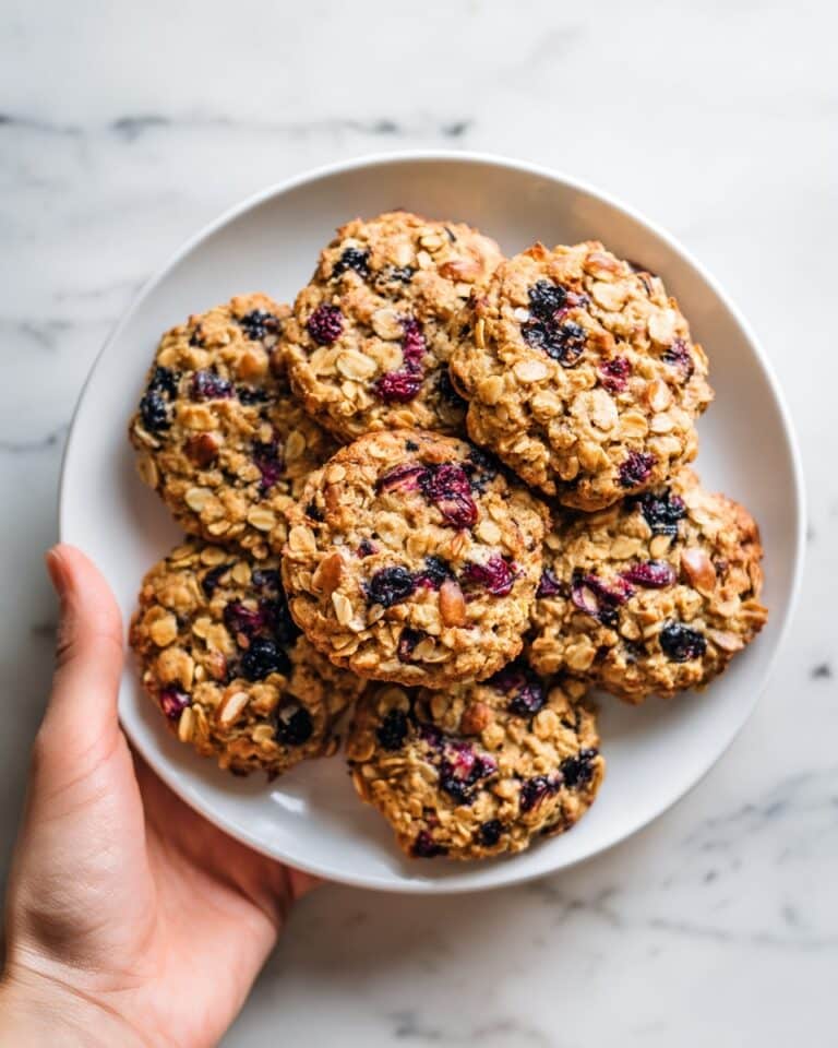 Blueberry Oat Breakfast Cookies Recipe