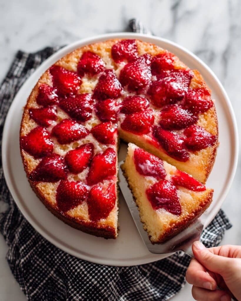 Fresh Strawberry Cake Recipe