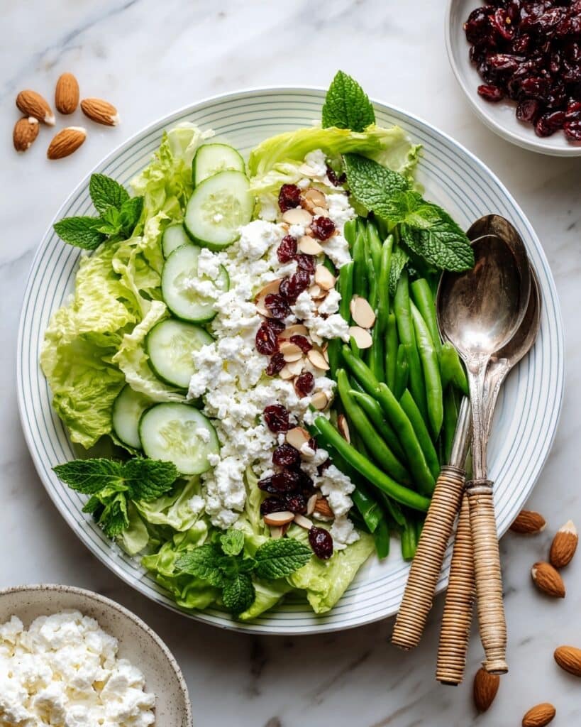 Green Bean Salad with Dried Cherries and Almonds Recipe