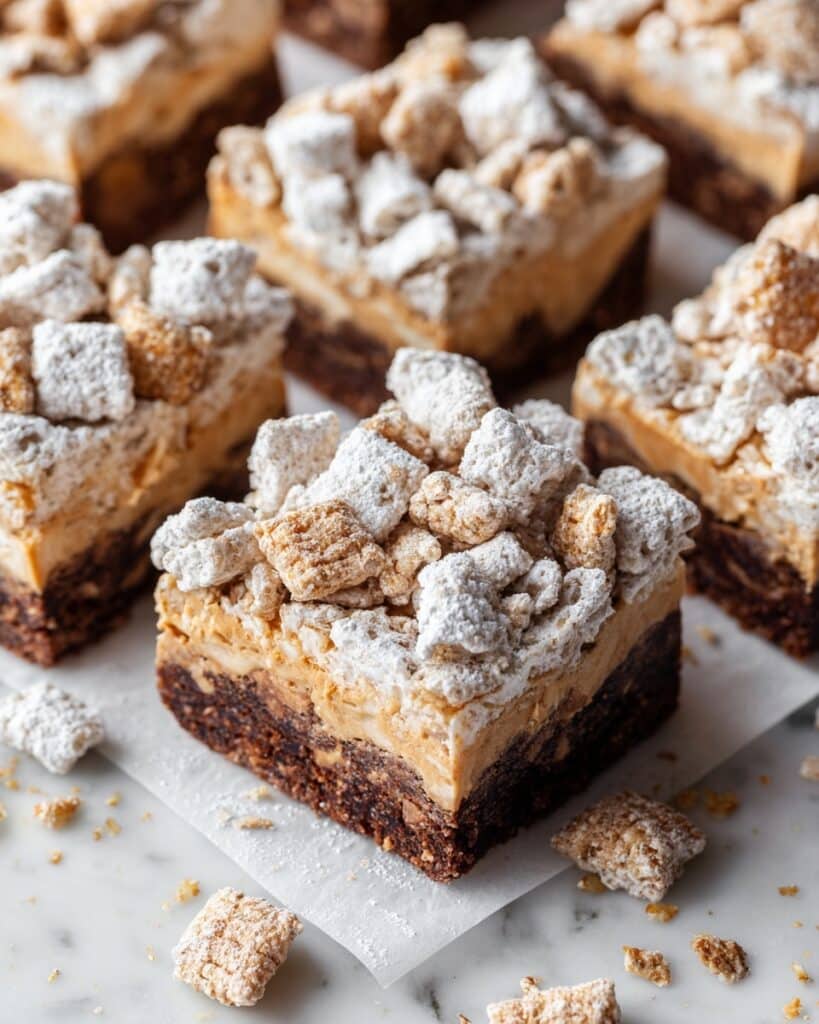 Puppy Chow Brownies Recipe
