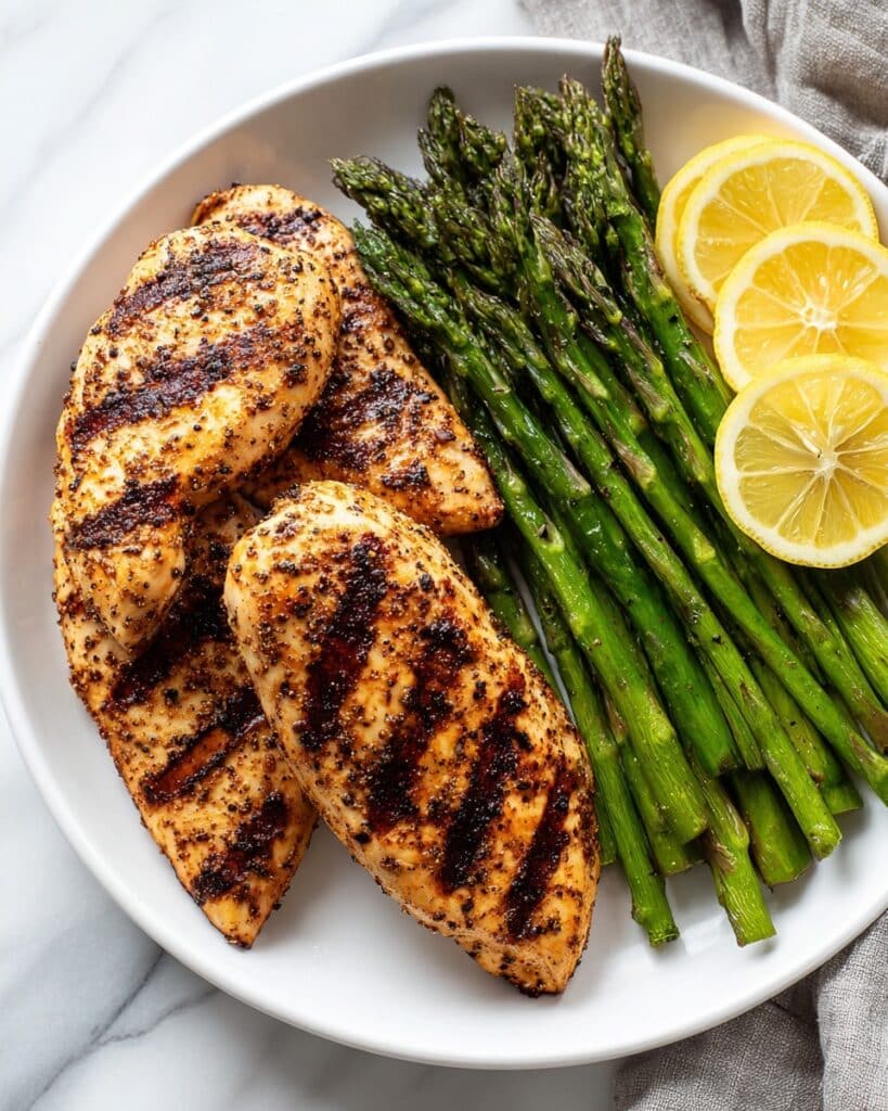 5 Minute Grilled Chicken Thighs with Garlic Parsley Salt and Ranch Recipe