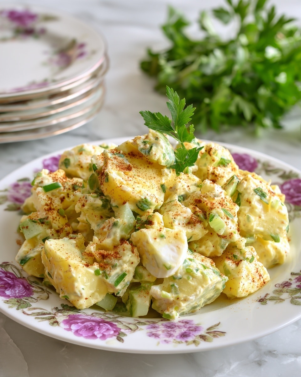 EASY Deviled Egg Potato Salad Recipe