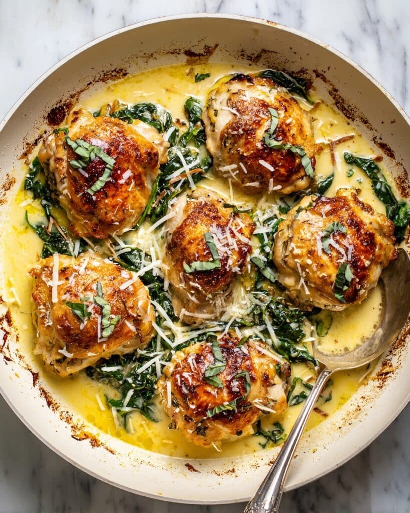 Tuscan Chicken Thighs Recipe