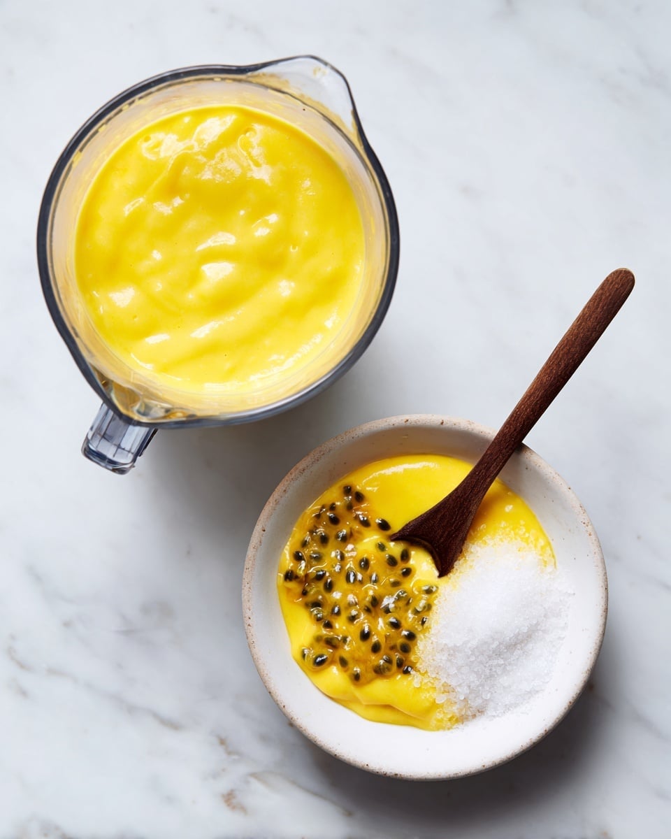 Easy Passion Fruit Mousse Recipe - Recipe Image