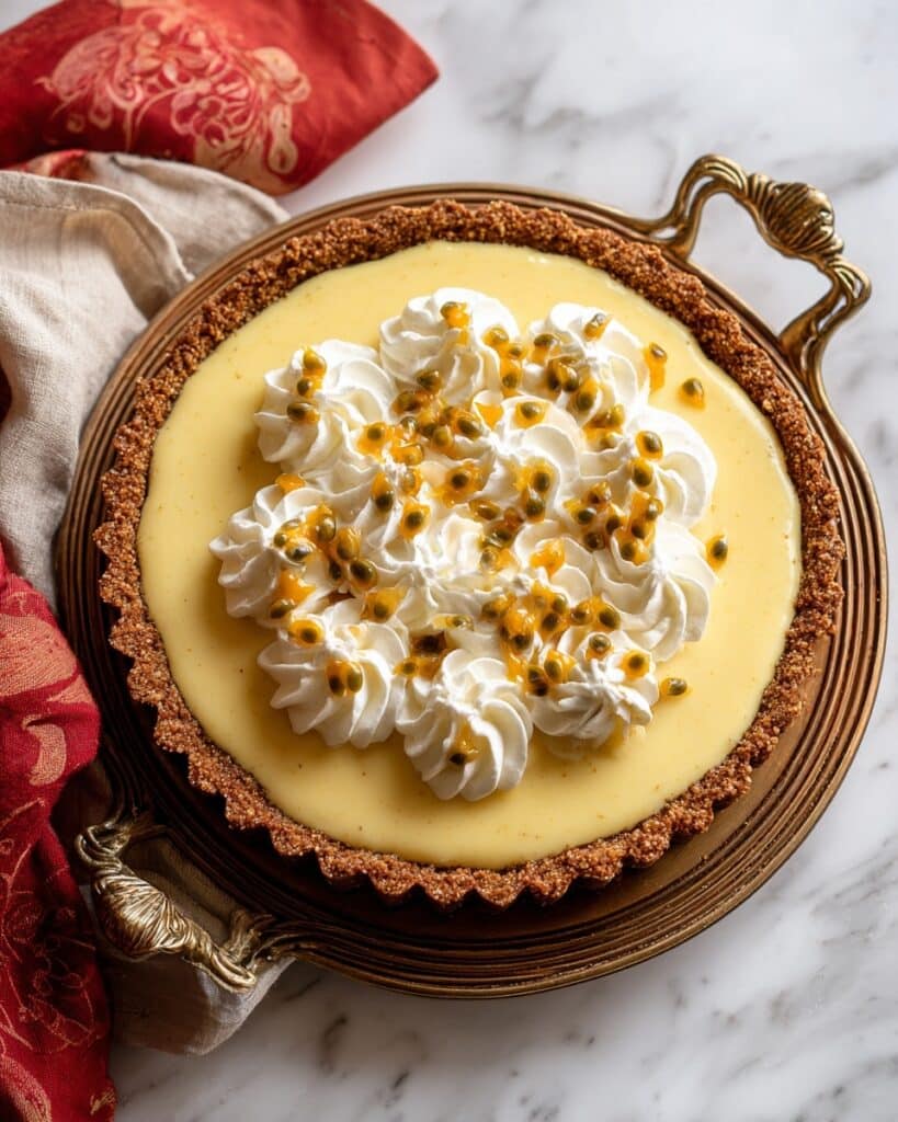 Passion Fruit Cream Pie Recipe