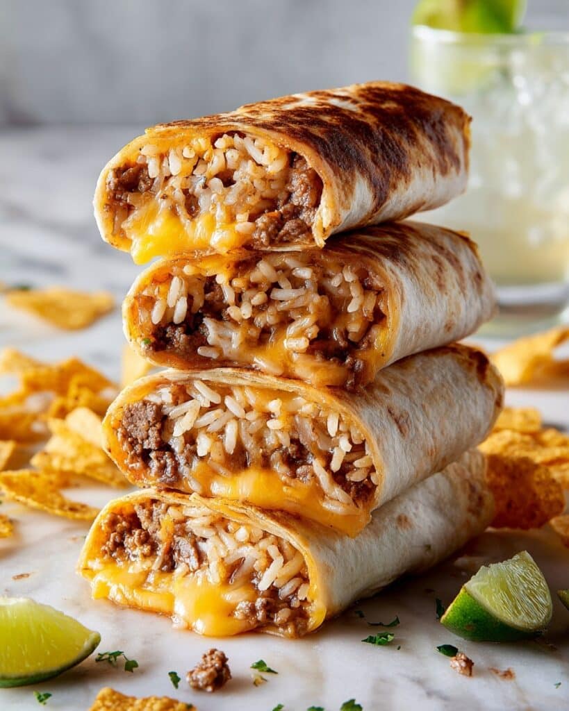 Grilled Cheese Burritos Recipe