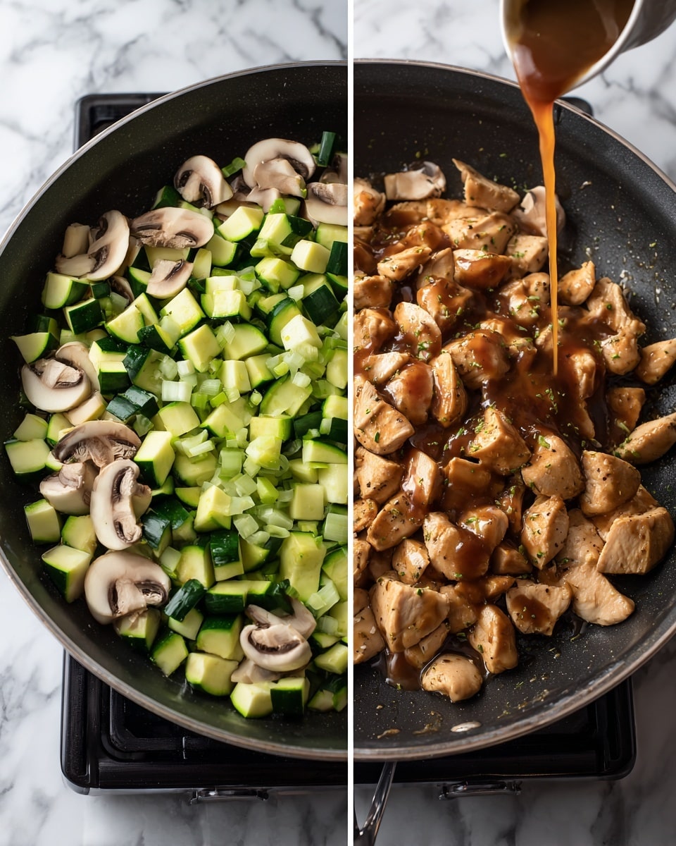 Panda Express Mushroom Chicken Copycat Recipe - Recipe Image