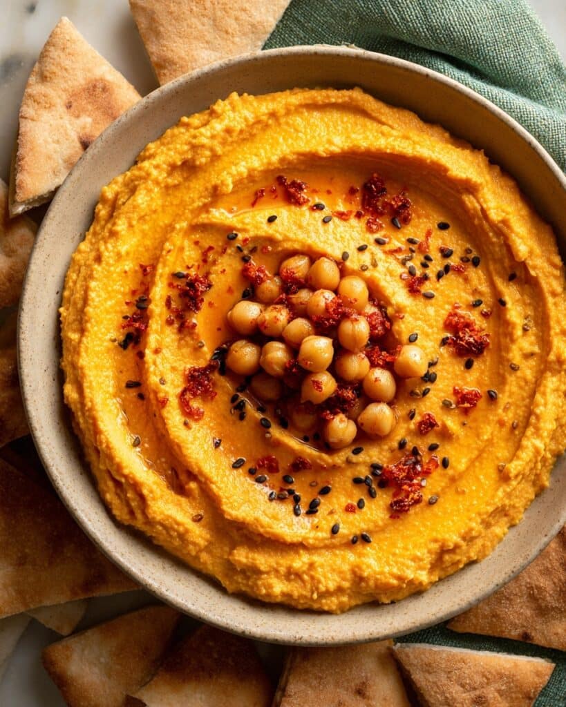 Red Pepper Hummus Recipe