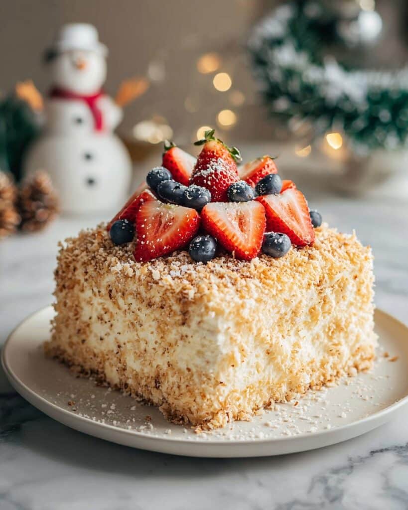 Chocolate Strawberry Napoleon Cake Recipe