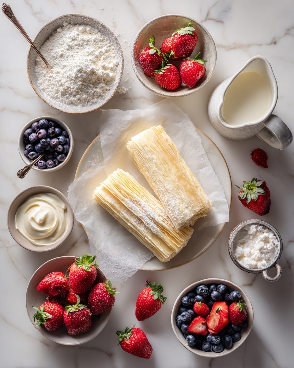 The image shows a shiny metal bowl filled with thick, white whipped cream. A metal whisk with several thin prongs stands inside the bowl, covered in the creamy mixture. The background surface is white marble, and a small part of a white and red cream packet is visible to the left side of the bowl. photo taken with an iphone --ar 4:5 --v 7