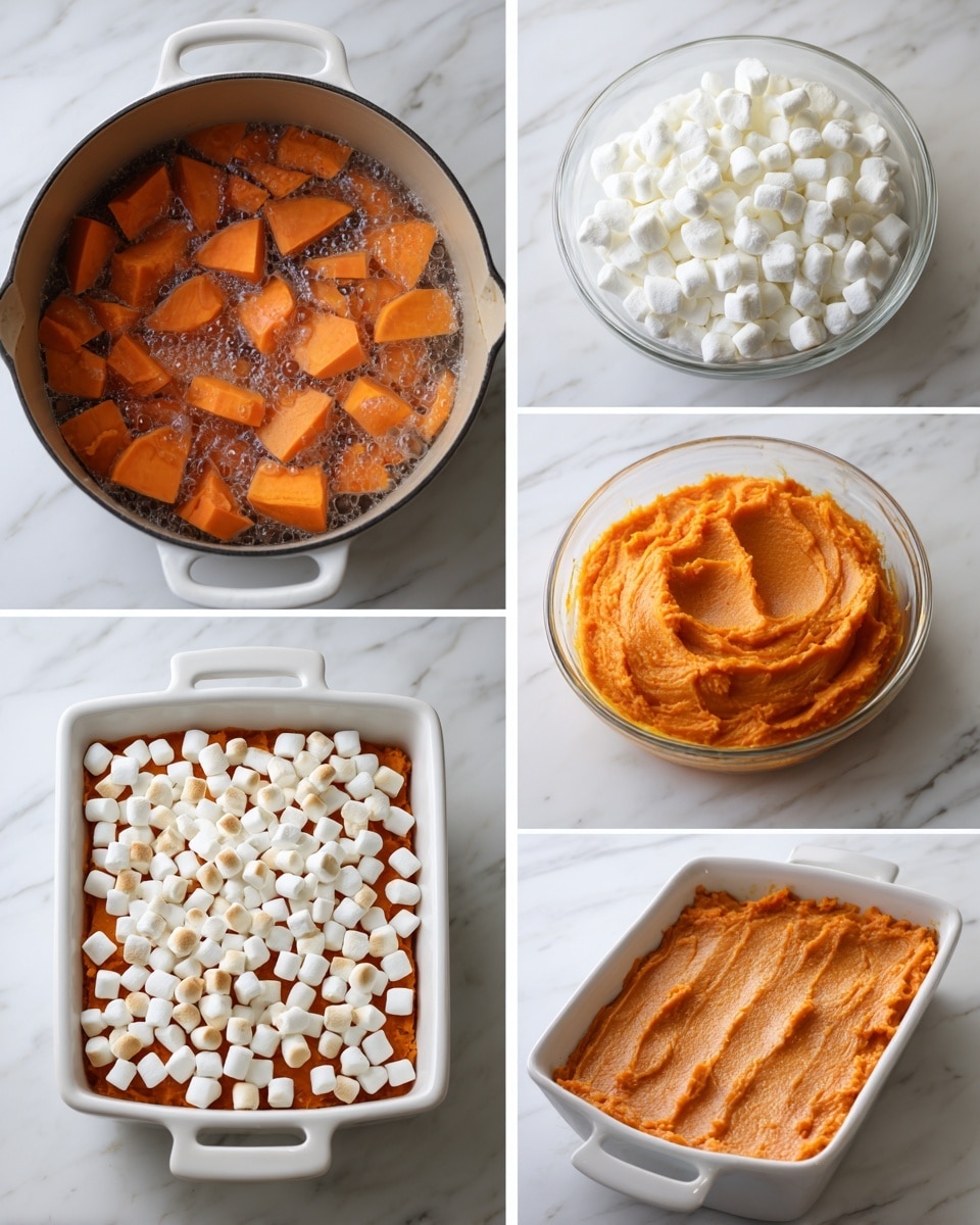 Sweet Potato Casserole with Marshmallows Recipe - Recipe Image