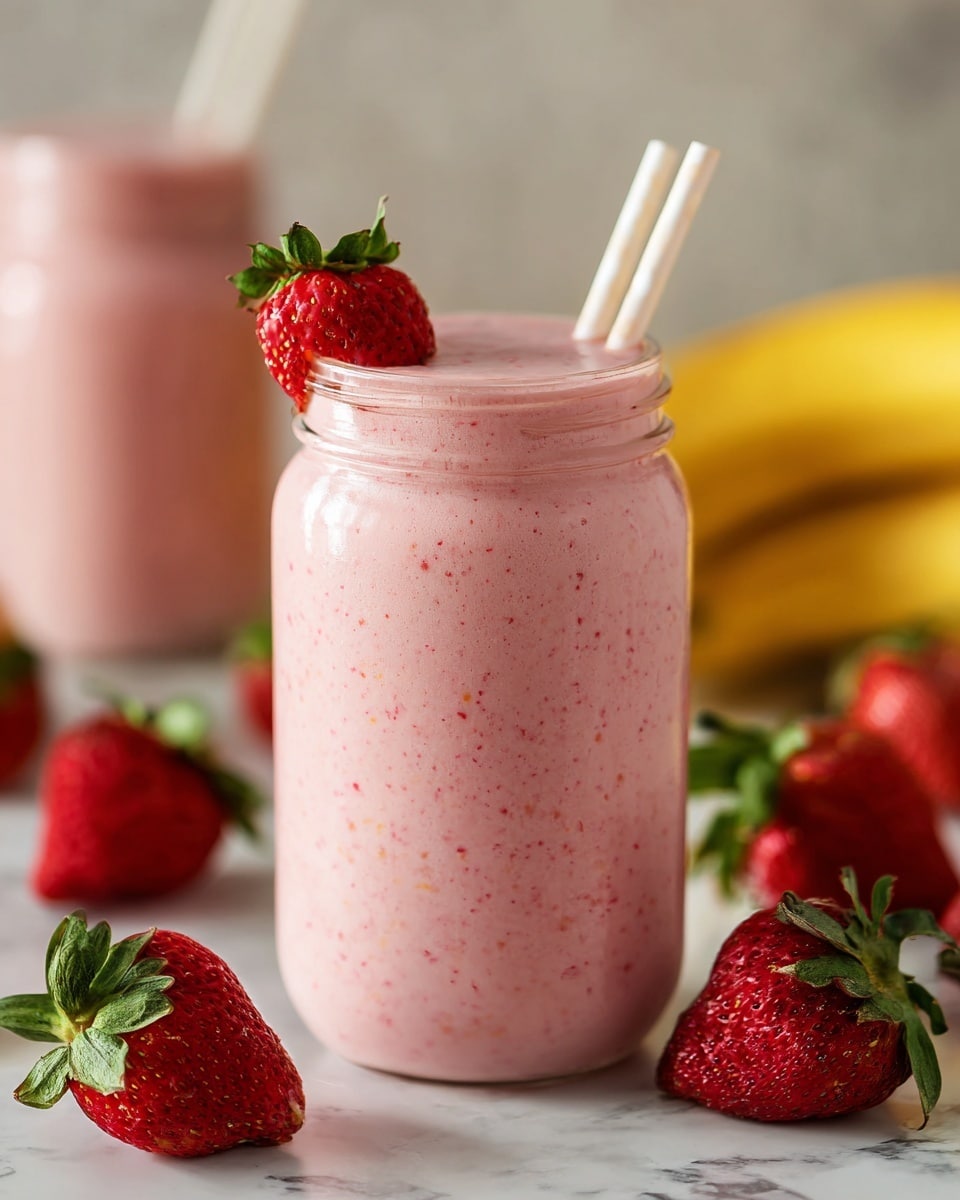 The Perfect Strawberry Banana Smoothie Recipe