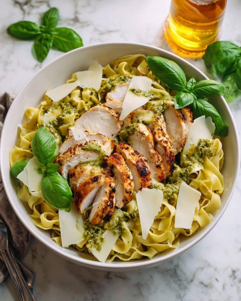 Easy 30 Minute Chicken Pesto Pasta Recipe
