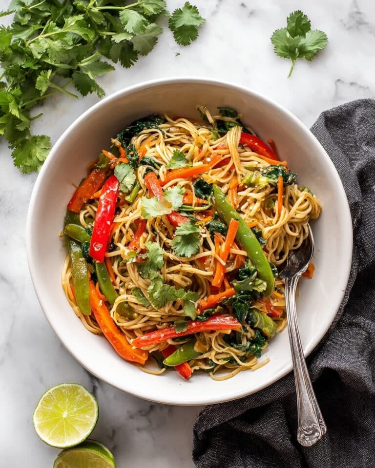 15 Minute Vegetable Stir Fry Noodles Recipe