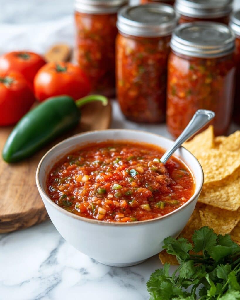 Homemade Canning Salsa Recipe