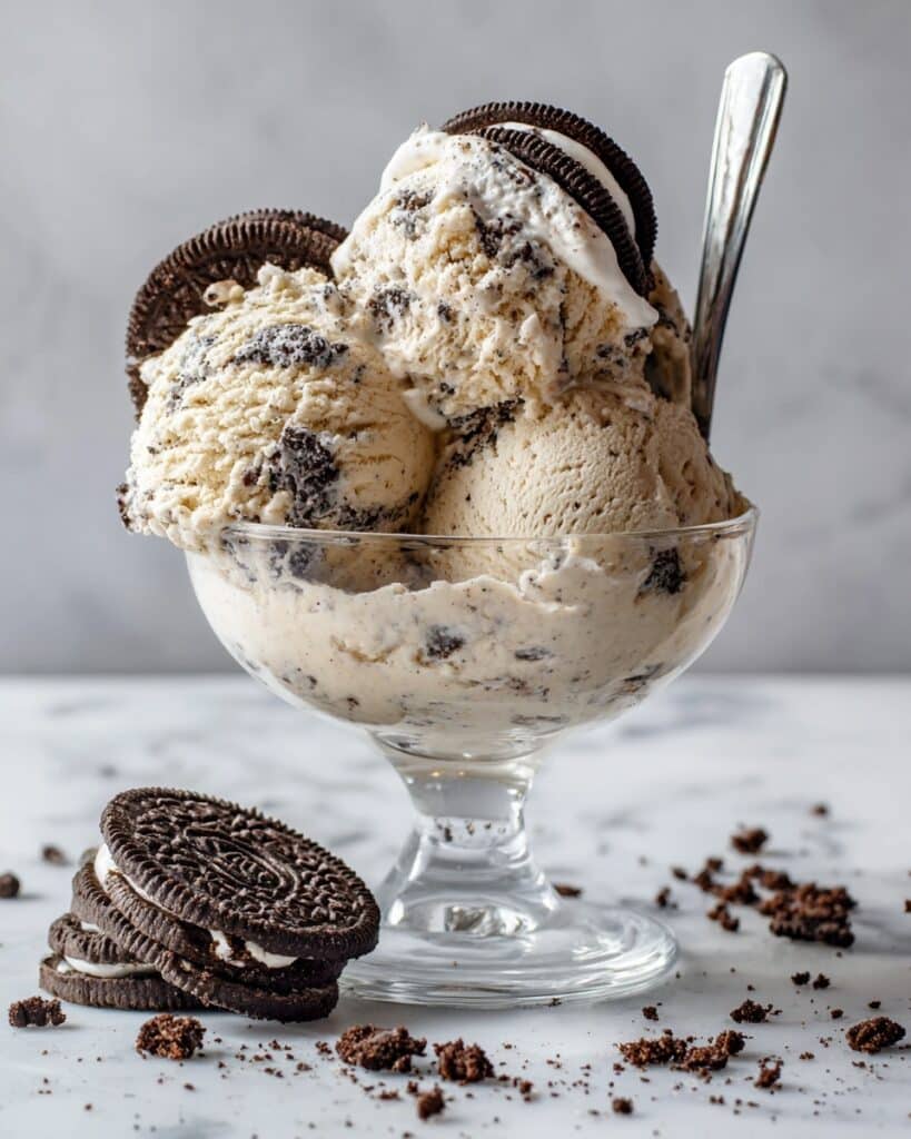 Cookies and Cream Ice Cream Recipe