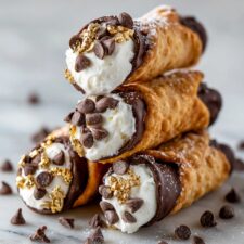 Creamy Ricotta and Whipping Cream Cannoli Filling Recipe