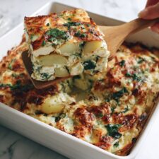 Turkey Sausage Potato Egg Bake Recipe