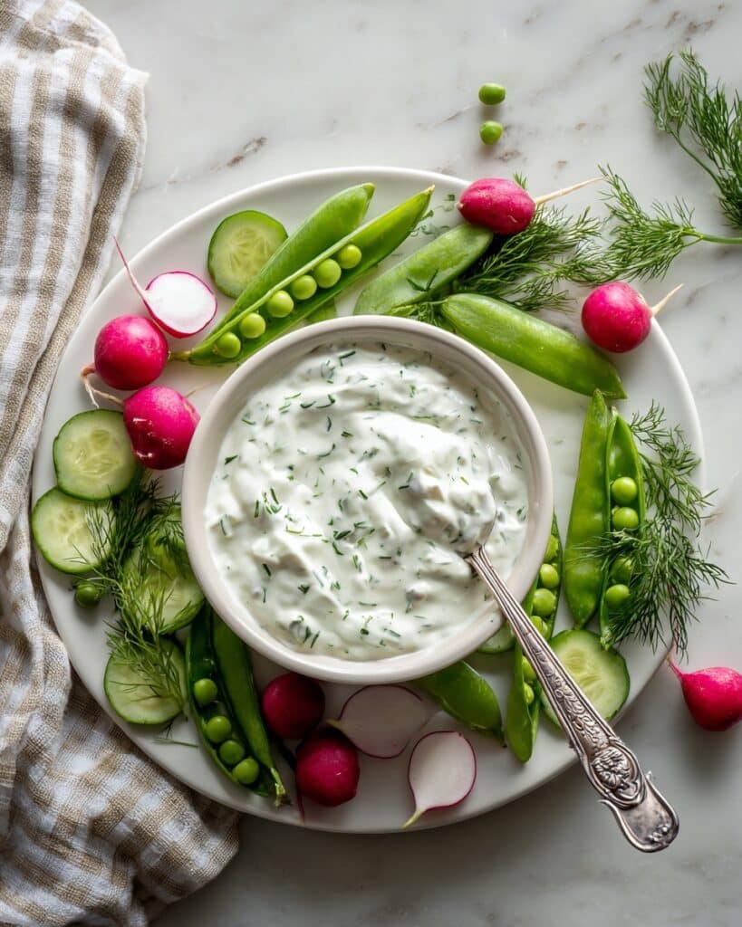 Blended Cottage Cheese Ranch Dressing Recipe