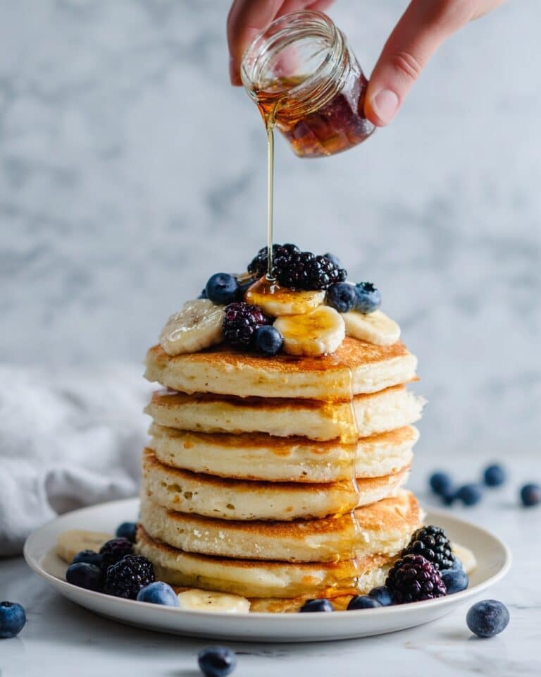 Oat Banana Cottage Cheese Pancakes Recipe