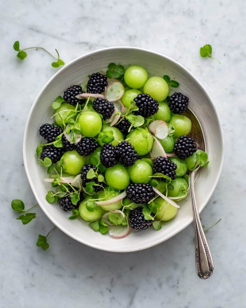 Honeydew Blackberry Salad Recipe