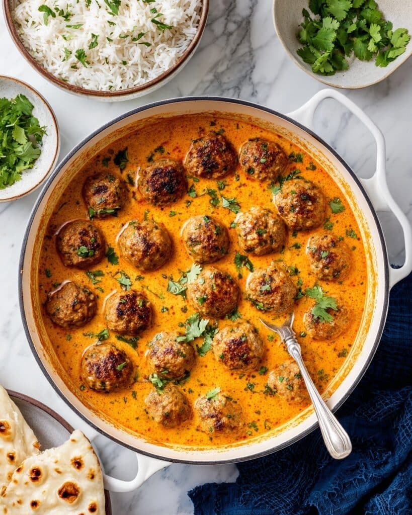 Tikka Masala Meatballs Recipe