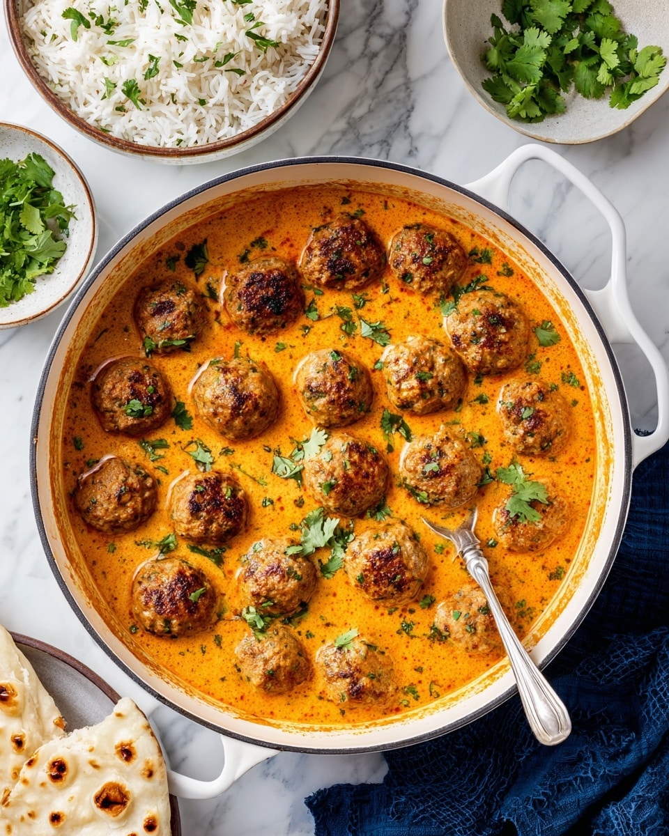 Tikka Masala Meatballs Recipe