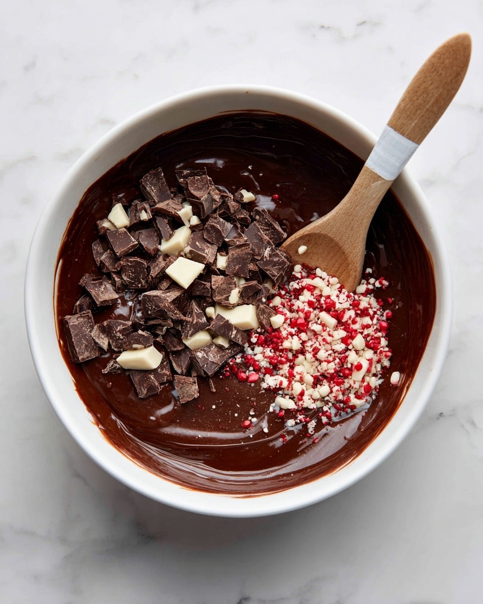 Peppermint Bark Brownies Recipe