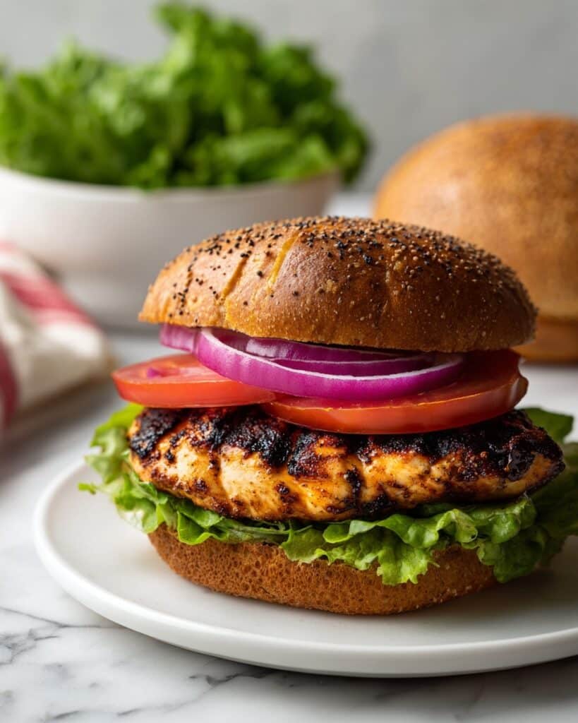 The Best Grilled Chicken Sandwich Recipe