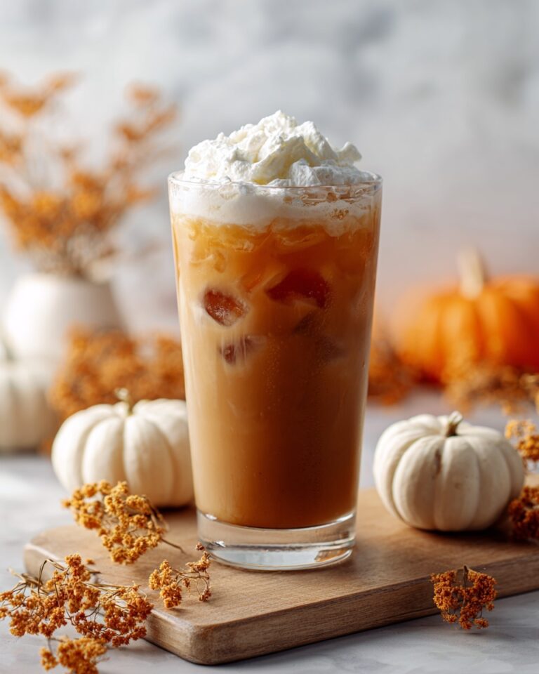 Iced Pumpkin Spice Latte Recipe