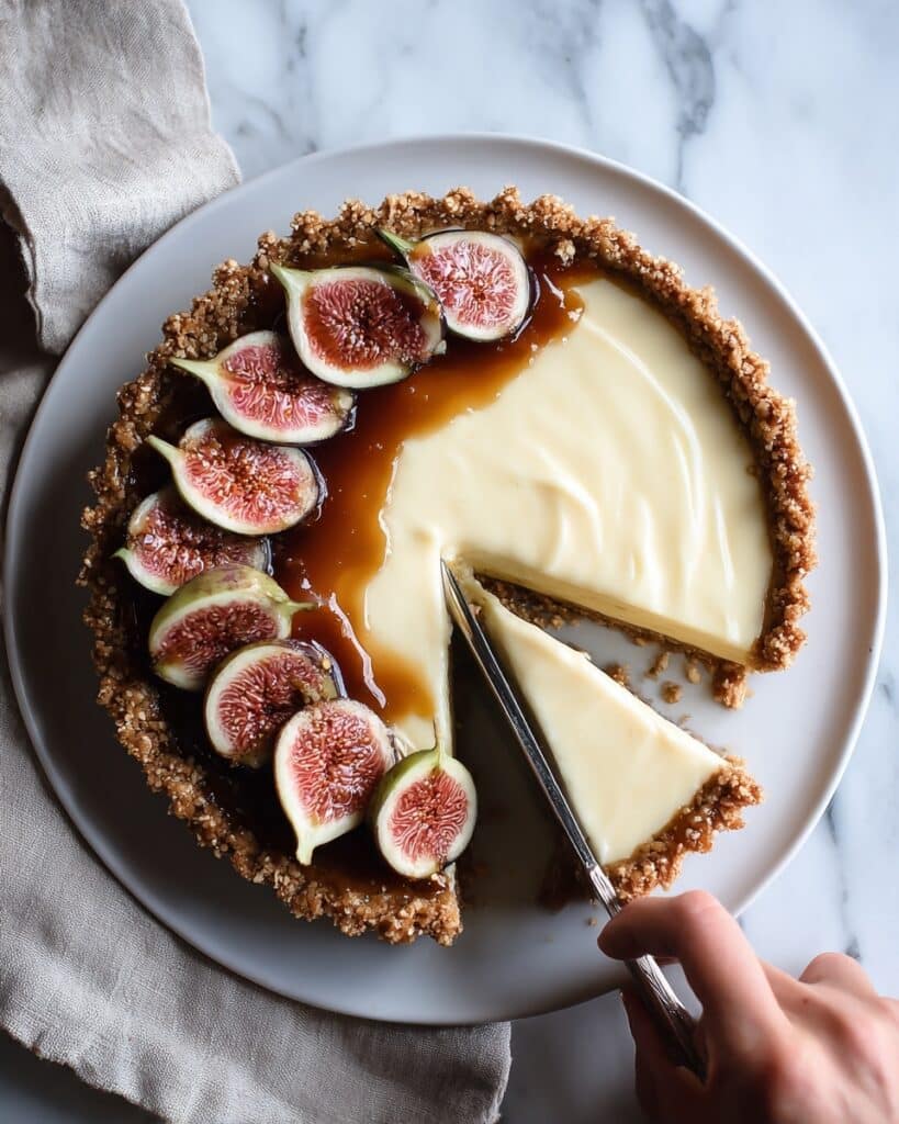 Easy Cheesecake with Fresh Figs Recipe