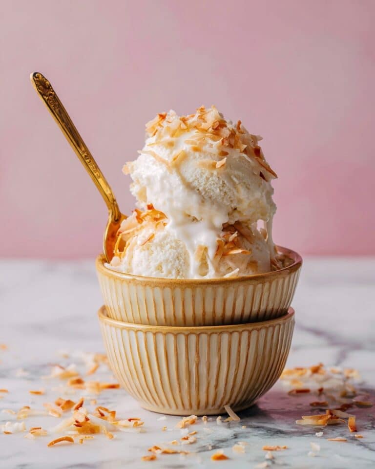 Creamy Coconut Sorbet Recipe