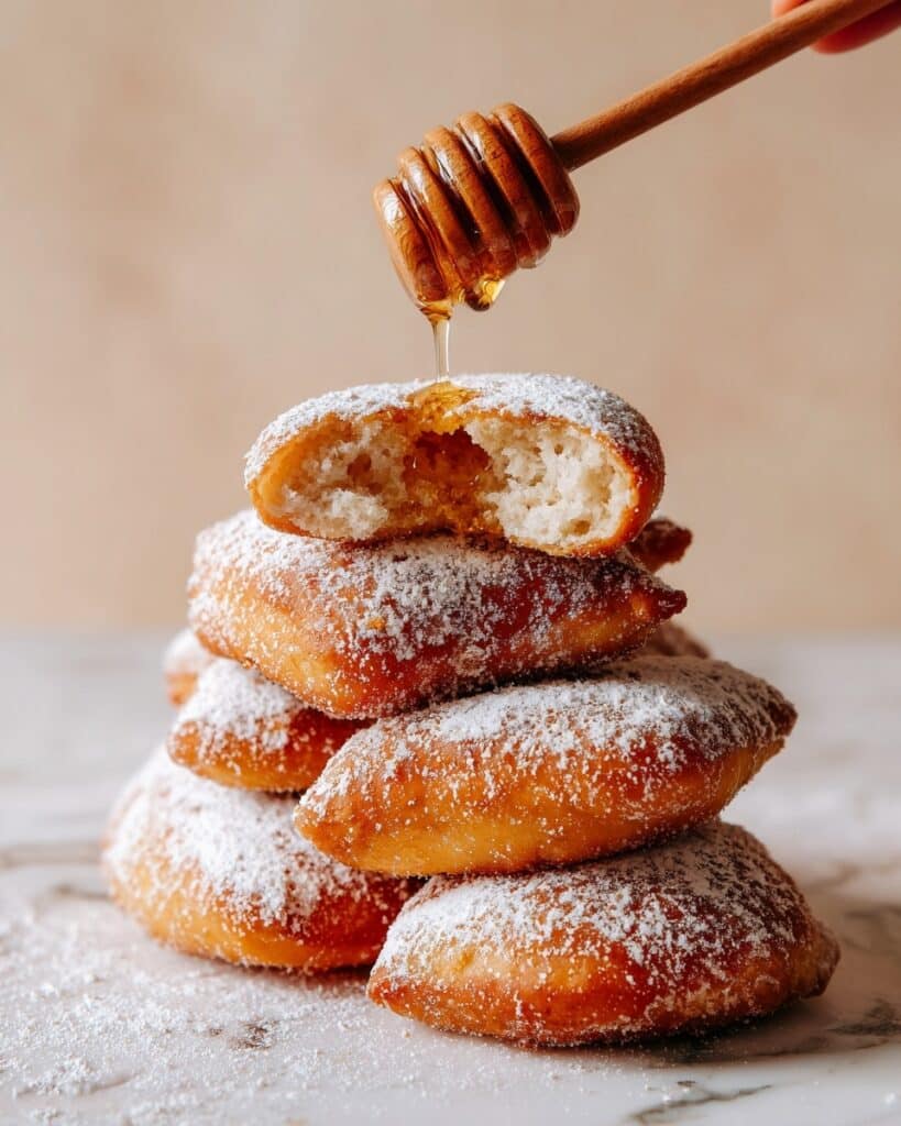 Homemade Sopapillas with Cinnamon Sugar and Honey Recipe