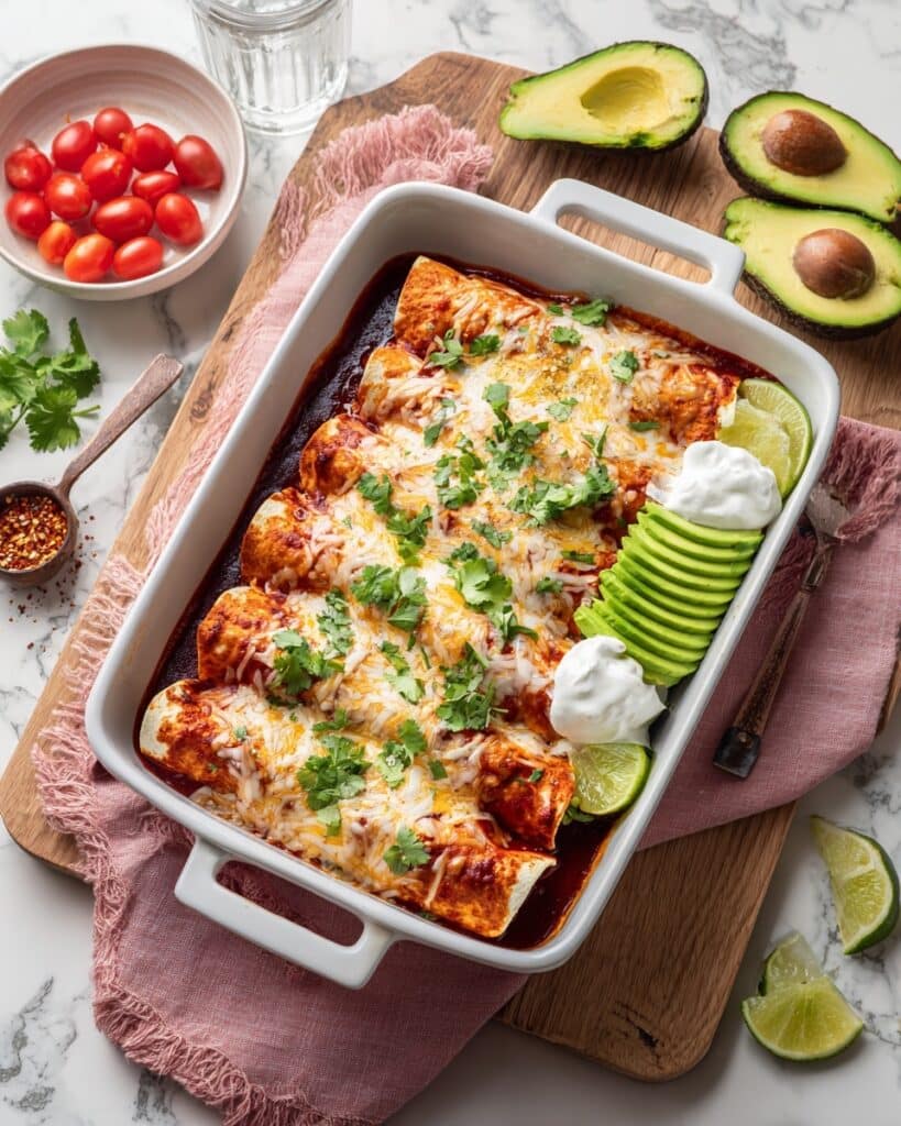 Classic Chicken Enchiladas Recipe
