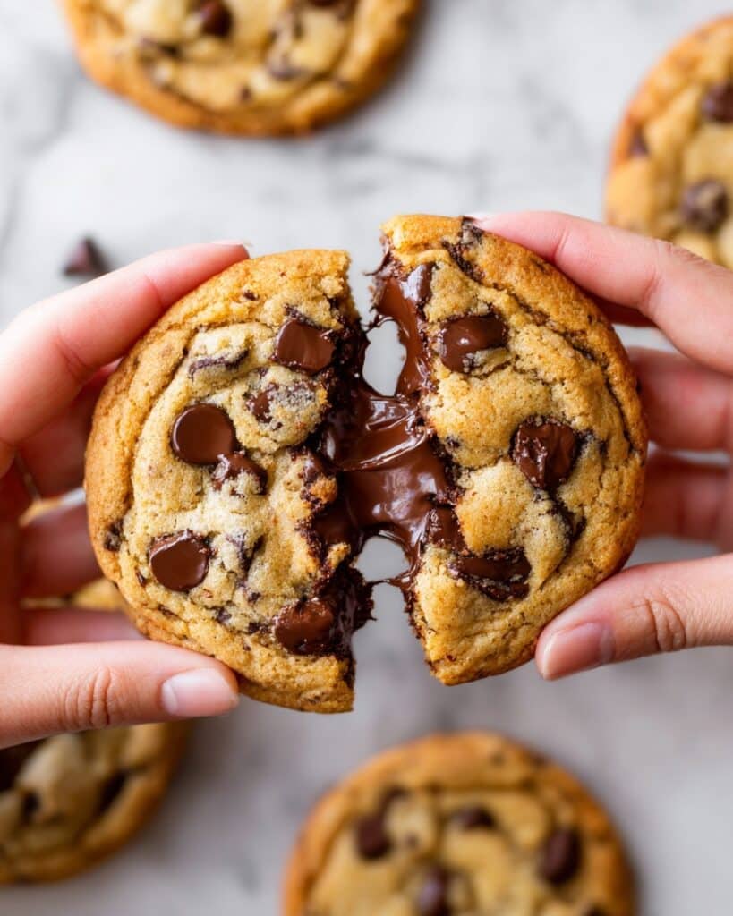 Thick Chocolate Chip Cookies Recipe