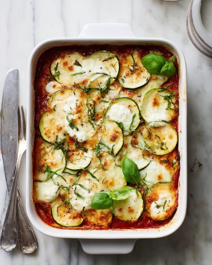 Zucchini Lasagna (Not Watery) Recipe