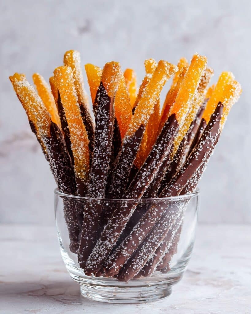 Candied Orange Peels (Chocolate Dipped!) Recipe